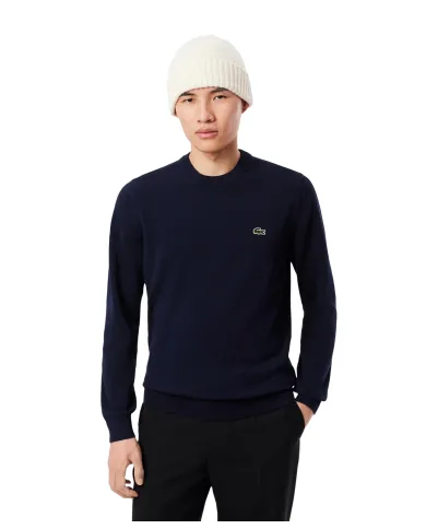 Maglia Uomo in cotone blu AH1985 |LACOSTE Maglia Uomo in cotone blu AH1985 |LACOSTE