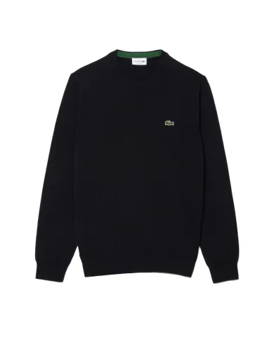 Maglia Uomo in cotone nero AH1985|LACOSTE Maglia Uomo in cotone nero AH1985|LACOSTE