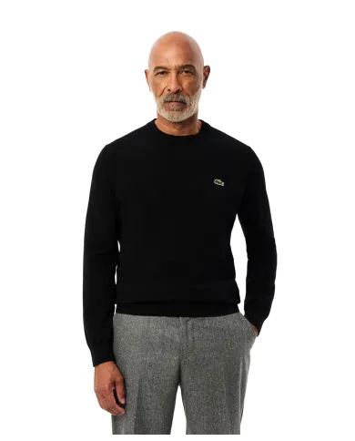 Maglia Uomo in cotone nero AH1985|LACOSTE Maglia Uomo in cotone nero AH1985|LACOSTE