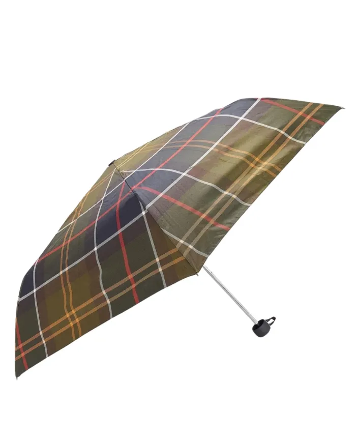 Ombrello Donna mini portatile blu/verde LAC0154|BARBOUR