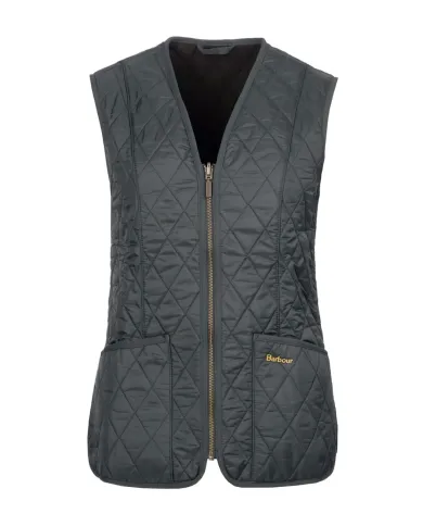 Gilet Donna trapuntato verde oliva LLI0003 BETTY|BARBOUR Gilet Donna trapuntato verde oliva LLI0003 BETTY|BARBOUR