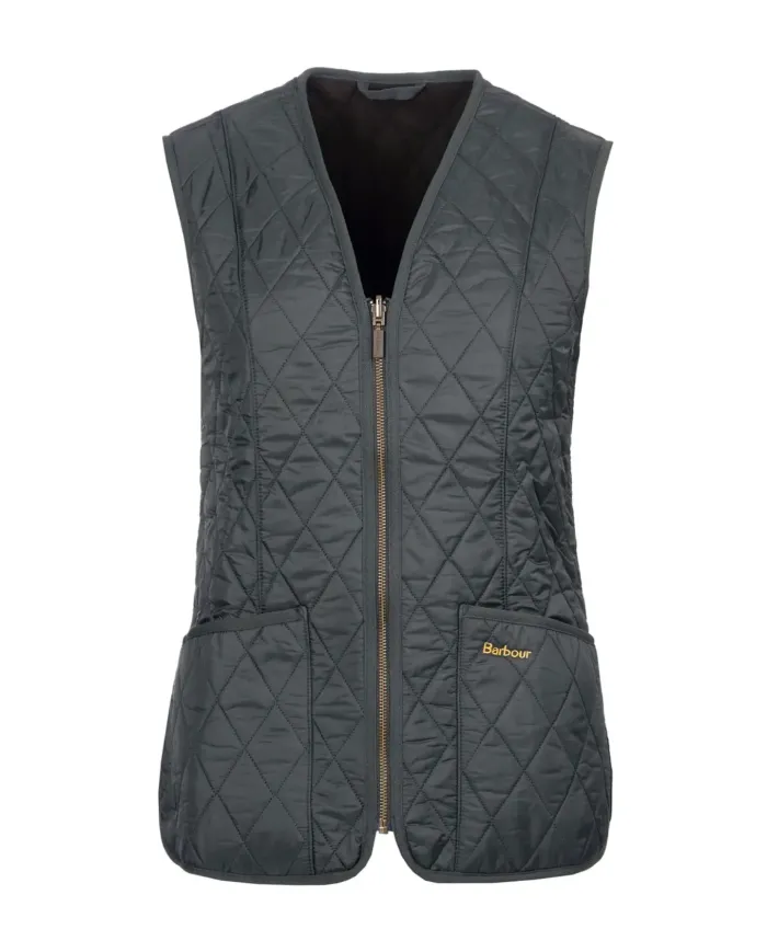 Gilet Donna trapuntato verde oliva LLI0003 BETTY|BARBOUR Gilet Donna trapuntato verde oliva LLI0003 BETTY|BARBOUR