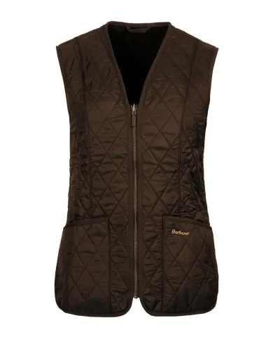Gilet Donna trapuntato marrone LLI0003 BETTY|BARBOUR Gilet Donna trapuntato marrone LLI0003 BETTY|BARBOUR