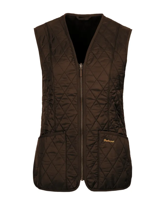 Gilet Donna trapuntato marrone LLI0003 BETTY|BARBOUR Gilet Donna trapuntato marrone LLI0003 BETTY|BARBOUR