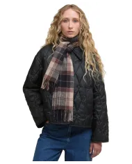 Sciarpa Donna in lana quadrettata beige/blu LSC0129|BARBOUR