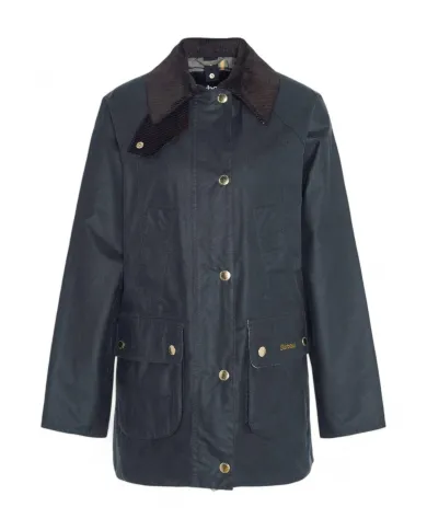 BARBOUR Giacca Donna LWX1402 MODERN BEADNELL AI 25/2026 cotone stile classico foderato SG51 sage/ancient