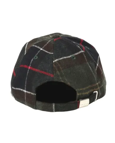 Berretto Uomo in lana a quadri blu/verde MHA0553 GALINGALE|BARBOUR Berretto Uomo in lana a quadri blu/verde MHA0553 GALINGALE|BARBOUR