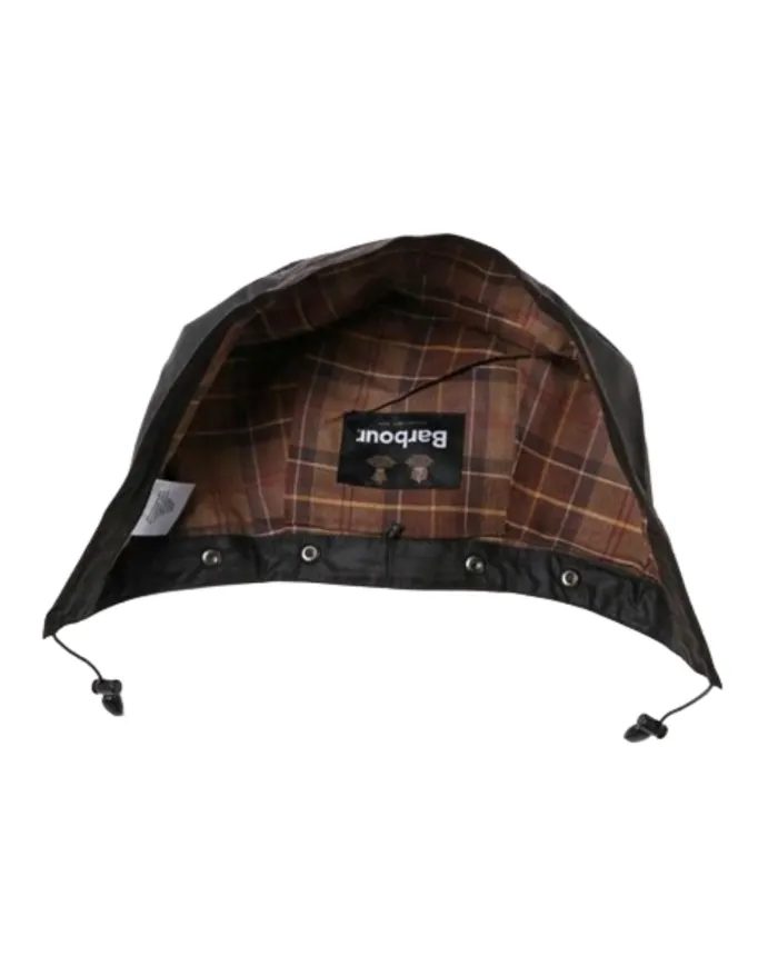 Cappuccio Uomo cerato marrone rustico MH00004 WAXED|BARBOUR