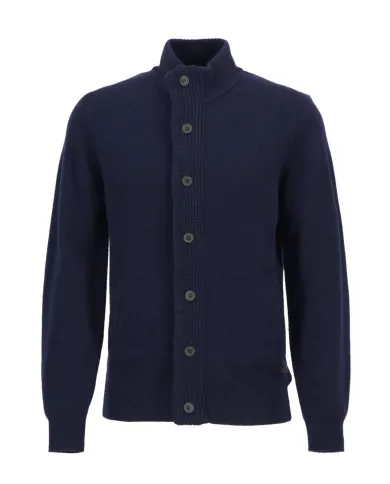BARBOUR Giubbino Uomo MKN0731 essential patch z AI 25/2026 lana con toppe applicate NY91 NAVY BARBOUR Giubbino Uomo MKN0731 essential patch z AI 25/2026 lana con toppe applicate NY91 NAVY