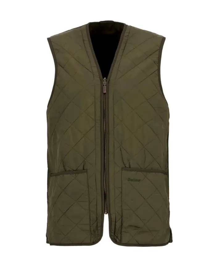 Gilet Uomo trapuntato verde MLI0002 POLARQUILT|BARBOUR Gilet Uomo trapuntato verde MLI0002 POLARQUILT|BARBOUR