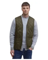 Gilet Uomo trapuntato verde MLI0002 POLARQUILT|BARBOUR
