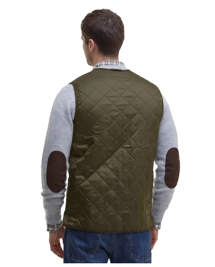 Gilet Uomo trapuntato verde MLI0002 POLARQUILT|BARBOUR