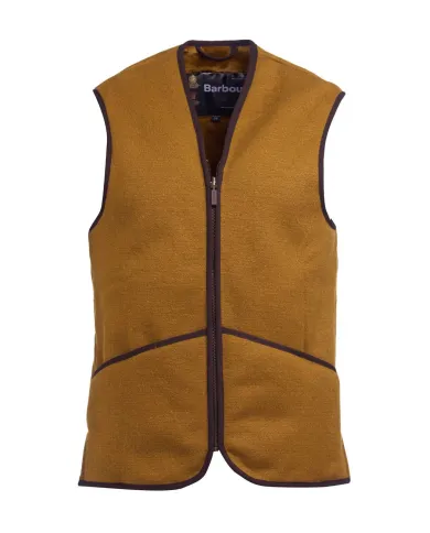 Gilet Uomo effetto pelliccia cammello MLI0004 WARM|BARBOUR Gilet Uomo effetto pelliccia cammello MLI0004 WARM|BARBOUR