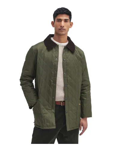 BARBOUR Giacca Uomo MQU0240 heritage liddesda AI 25/2026 ragular fit trapuntato OL71 OLIVE BARBOUR Giacca Uomo MQU0240 heritage liddesda AI 25/2026 ragular fit trapuntato OL71 OLIVE