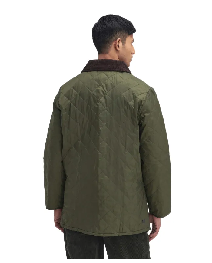 BARBOUR Giacca Uomo MQU0240 heritage liddesda AI 25/2026 ragular fit trapuntato OL71 OLIVE