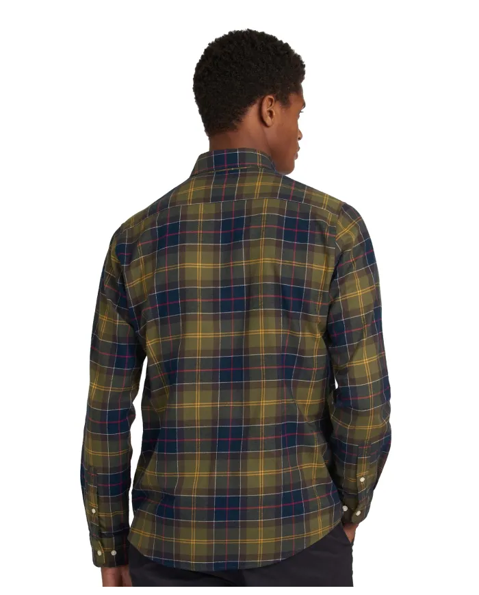 BARBOUR Camicia Uomo MSH4991 FORTROSE AI 25/2026 cotone regular con motivo tartan TN52 classic tartan
