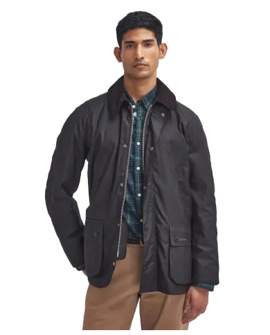 Giacca Uomo blu cerato MWX0339 ASHBY|BARBOUR Giacca Uomo blu cerato MWX0339 ASHBY|BARBOUR