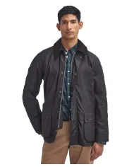 Giacca Uomo blu cerato MWX0339 ASHBY|BARBOUR
