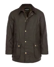 Giacca Uomo verde oliva cerato MWX0339 ASHBY|BARBOUR