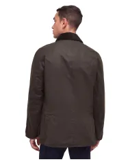 Giacca Uomo verde oliva cerato MWX0339 ASHBY|BARBOUR