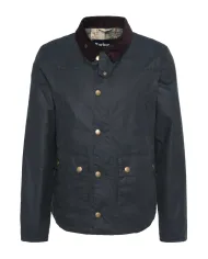 Giacca Uomo blu cerato MWX1106 REELIN|BARBOUR