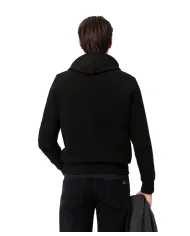 LACOSTE Felpa Uomo SH9623 AI 25/26 cotone regular con cappuccio 031 NERO