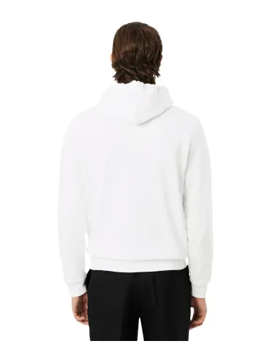 LACOSTE Felpa Uomo SH9623 AI 25/26 cotone regular con cappuccio XFJ BIANCO LACOSTE Felpa Uomo SH9623 AI 25/26 cotone regular con cappuccio XFJ BIANCO
