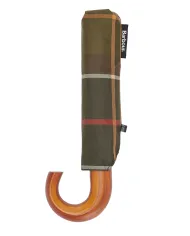 BARBOUR Ombrello Uomo UAC0201 TARTAN MINI AI 25/26 con manico ad uncino TN11 classic tartan