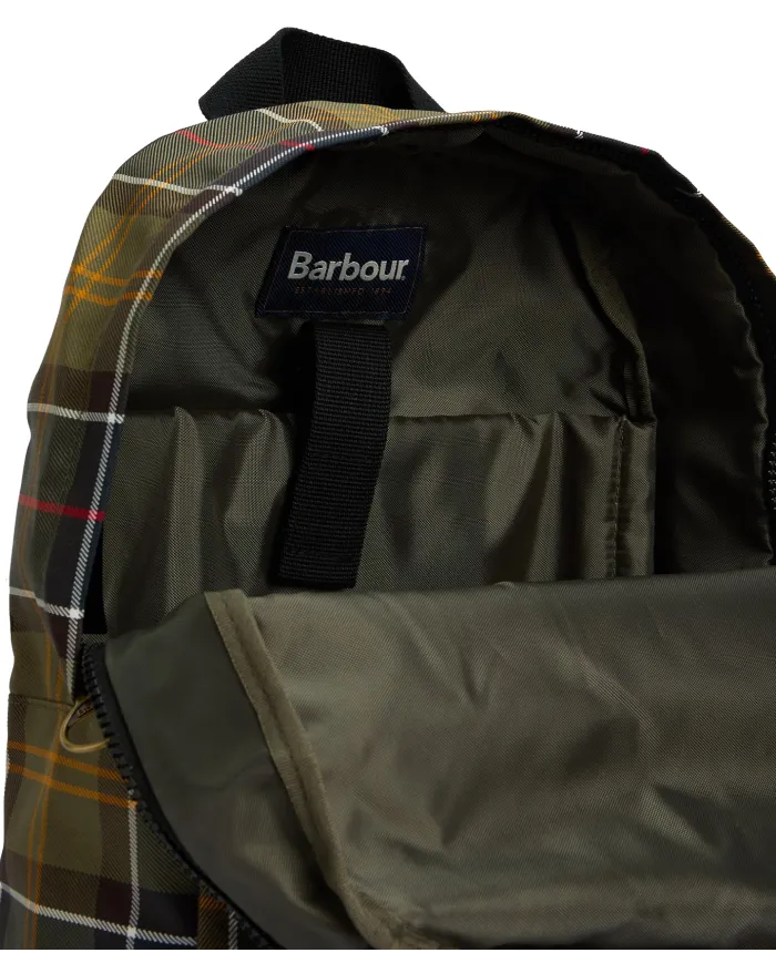 BARBOUR Zaino Uomo UBA0754 TORRIDON AI 25/26 stile basic con fantasia tartan TN11 classic tartan