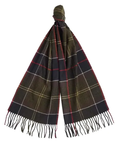 BARBOUR Sciarpa Uomo USC0300 GALINGALE AI 25/26 acrilico con motivo tartan TN11 classic tartan BARBOUR Sciarpa Uomo USC0300 GALINGALE AI 25/26 acrilico con motivo tartan TN11 classic tartan