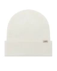 SUN68 Berretto Uomo C45101 CAP BASIC AI 25/26 lana con nastro logato 31 BIANCO/PANNA