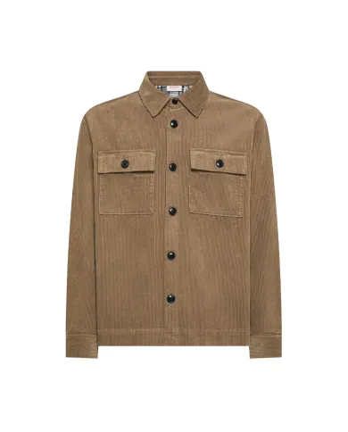 SUN68 Overshirt Uomo S45111 OVERSHIRT CORDUROY AI 25/26 cotone lavorato a costine 16 BEIGE SUN68 Overshirt Uomo S45111 OVERSHIRT CORDUROY AI 25/26 cotone lavorato a costine 16 BEIGE