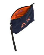 SUN68 Pochette Uomo X45101 AI 25/26 nylon pratica polsiera rimovibile 07 NAVY BLUE