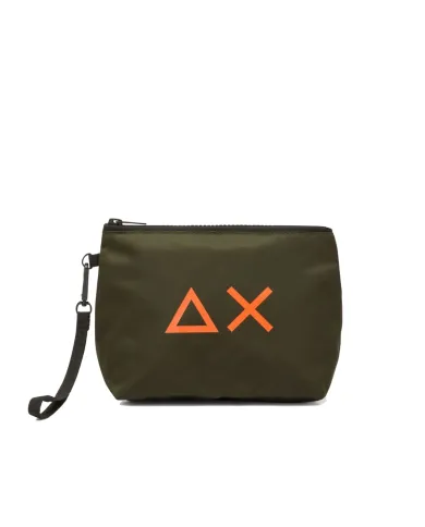 SUN68 Pochette Uomo X45101 AI 25/26 nylon pratica polsiera rimovibile 74 MILITARE scuro SUN68 Pochette Uomo X45101 AI 25/26 nylon pratica polsiera rimovibile 74 MILITARE scuro