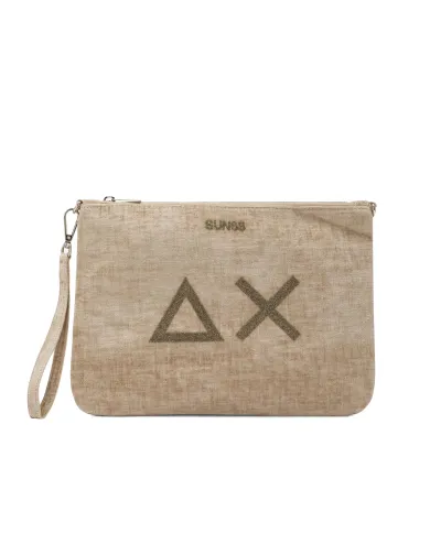 SUN68 Pochette Donna X45201 AI 25/26 classico logato avanti 16 BEIGE SUN68 Pochette Donna X45201 AI 25/26 classico logato avanti 16 BEIGE