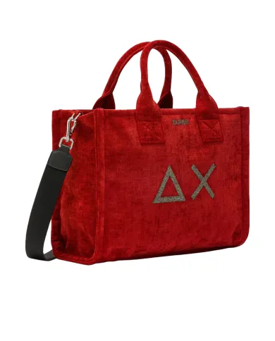 SUN68 Borsa Donna X45203 CALI AI 25/26 stile shopping con patch logata 10 ROSSO SUN68 Borsa Donna X45203 CALI AI 25/26 stile shopping con patch logata 10 ROSSO