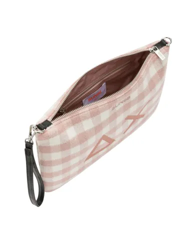SUN68 Pochette Donna X45212 AI 25/26 lana con motivo a quadri 04 ROSA SUN68 Pochette Donna X45212 AI 25/26 lana con motivo a quadri 04 ROSA