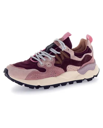 FLOWER MOUNTAIN Sneakers Donna 2017817-01 YAMANO3 AI 25/26 pelle stile trekking 2M15 L.rose/pink/brown FLOWER MOUNTAIN Sneakers Donna 2017817-01 YAMANO3 AI 25/26 pelle stile trekking 2M15 L.rose/pink/brown