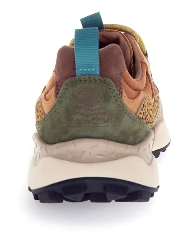 FLOWER MOUNTAIN Sneakers Donna 2017818 30 YAMANO3 AI 25/26 pelle con dettaglio animalier applicata 2B58 d.grey/mud/warm/brown FLOWER MOUNTAIN Sneakers Donna 2017818 30 YAMANO3 AI 25/26 pelle con dettaglio animalier applicata 2B58 d.grey/mud/warm/brown