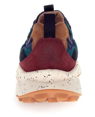 FLOWER MOUNTAIN Sneakers Uomo 2017818 YAMANO3 UNI AI 25/26 pelle con dettaglio scamosciato 2B32 d.mud lig/b.navy FLOWER MOUNTAIN Sneakers Uomo 2017818 YAMANO3 UNI AI 25/26 pelle con dettaglio scamosciato 2B32 d.mud lig/b.navy