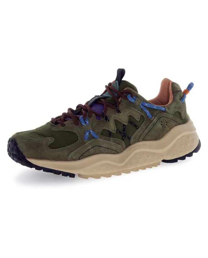 FLOWER MOUNTAIN Sneakers Uomo 2019511 03 YAMABUSHI AI 25/26 nylon con motivo di corde 0B03 Grey FLOWER MOUNTAIN Sneakers Uomo 2019511 03 YAMABUSHI AI 25/26 nylon con motivo di corde 0B03 Grey