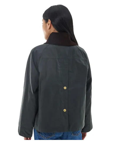 BARBOUR Giacca Donna LWX1333 CATTON AI 25/26 cotone classico con gancetto SG51 sage/ancient BARBOUR Giacca Donna LWX1333 CATTON AI 25/26 cotone classico con gancetto SG51 sage/ancient