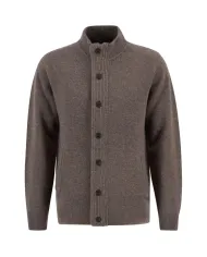 BARBOUR Giubbino Uomo MKN0731 essential patch z AI 25/26 lana con patch applicate ST52 dark stone