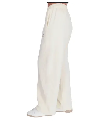 COUNTY OF MILAN Pantalone Donna 25ICM30031 AI 25/26 cotone tuta con coulisse 02 LATTE COUNTY OF MILAN Pantalone Donna 25ICM30031 AI 25/26 cotone tuta con coulisse 02 LATTE