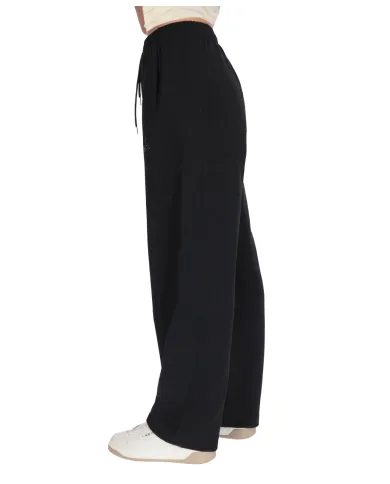 COUNTY OF MILAN Pantalone Donna 25ICM30031 AI 25/26 cotone tuta con coulisse 01 NERO COUNTY OF MILAN Pantalone Donna 25ICM30031 AI 25/26 cotone tuta con coulisse 01 NERO