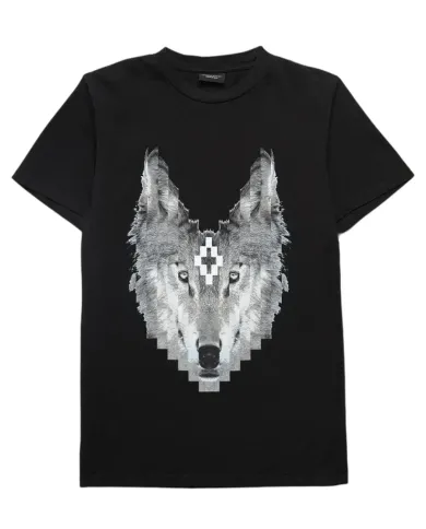 COUNTY OF MILAN T-shirt Uomo F5CAMATH047 AI 25/26 cotone con stampa 110 nero/black COUNTY OF MILAN T-shirt Uomo F5CAMATH047 AI 25/26 cotone con stampa 110 nero/black