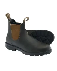 BLUNDSTONE Stivaletto Uomo 2501 CHELSEA BOOTS AI 25/26 pelle waterproof 01 Brown/ Toffee