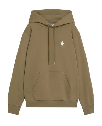 COUNTY OF MILAN Felpa Uomo F5CAMAHS011 AI 25/26 cotone con cappuccio 956 ALOE COUNTY OF MILAN Felpa Uomo F5CAMAHS011 AI 25/26 cotone con cappuccio 956 ALOE