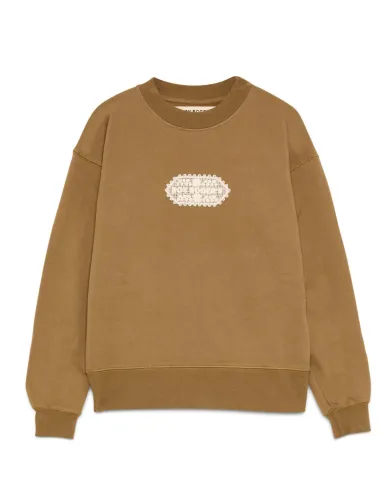 ROY ROGER'S Felpa Donna ROG0109CP86XXXX OLD GLORY AI 25/26 cotone con logo applicato 183 CAMEL ROY ROGER'S Felpa Donna ROG0109CP86XXXX OLD GLORY AI 25/26 cotone con logo applicato 183 CAMEL