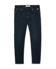 ROY ROGER'S Jeans Uomo RRU075D7003001 517 AI 25/26 denim slim con iconica patch logata 01 YBIR